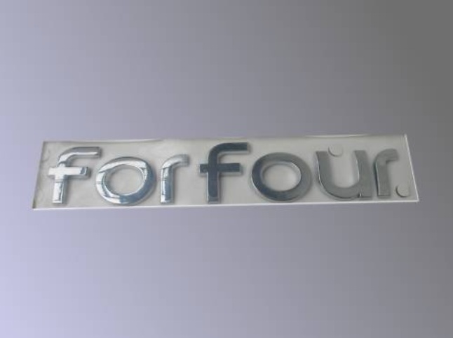 ForFour Logo Puerta Trasera